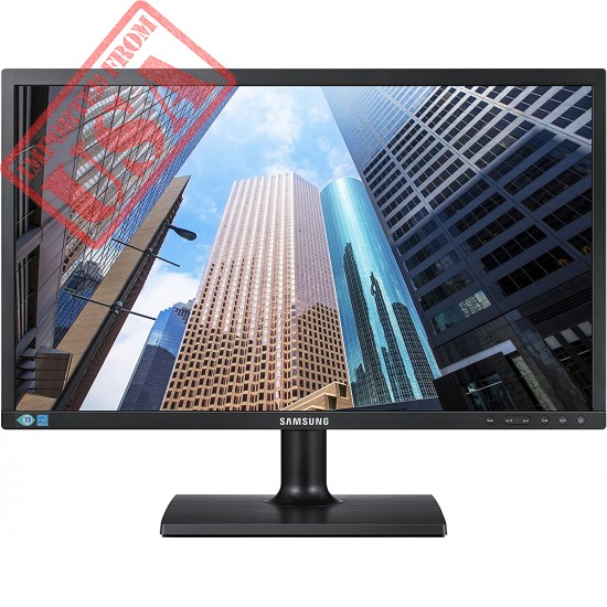 Samsung SE200 Series 23.6 inch FHD 1920x1080 Desktop Monitor for Business with DVI, VESA mountable, 3-Year Warranty, TAA (S24E200BL)