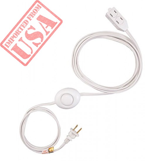 Original Footswitch White Extension Cords sale in Pakistan