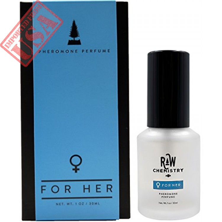 RawChemistry Pheromone Perfume Gift Set, for Her Attract Men - Elegance, Extra Strength Human Pheromone Formula 1 fl oz