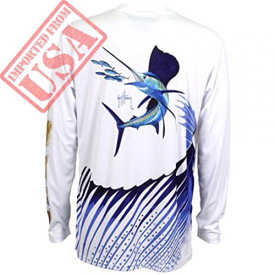 Shop Long Sleeve Shirt for Men by Guy Harvey Imported from USA