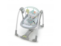 Ingenuity Swing 'n Go Portable Baby Swings - Hugs & Hoots (10247)