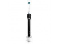 Oral-B Pro 1000 Electric Power Rechargeable Battery Toothbrush with Automatic Timer and CrossAction Brush Head, Black