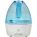 Pure Guardian H910BL Ultrasonic Cool Mist Humidifier, 14 Hrs. Run Time, 210 Sq. Ft. Coverage, Small Rooms, Quiet, Filter Free, Silver Clean Treated Tank