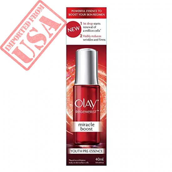 Shop original OLAY Regenerist Miracle Boost Youth Pre essence imported from USA Sale in Pakistan