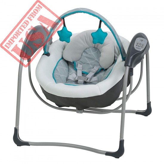 Graco Glider Lite Baby Swing, Finch