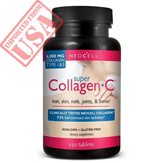 Neocell Super Collagen +C, Type 1&3 120 Tablets Fresh