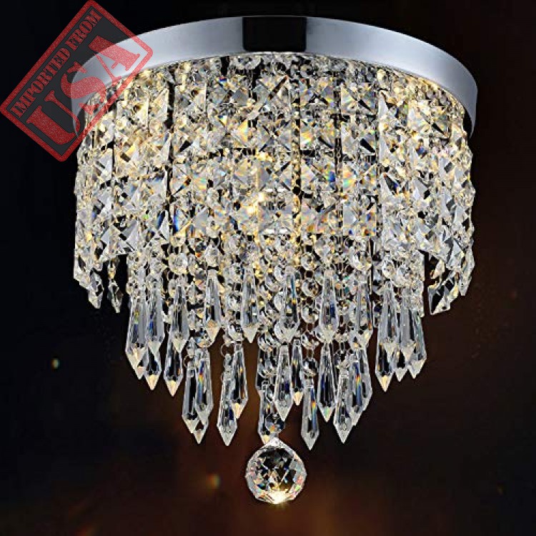 Hile Lighting Ku300074 Modern Chandelier Crystal Ball Fixture