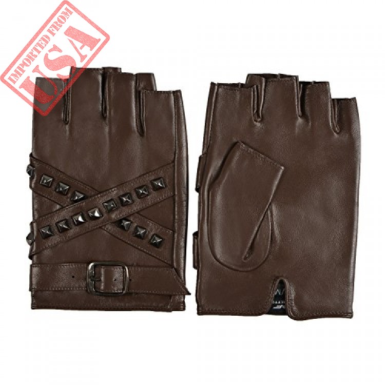 FHTH CC Leather Fingerless Gloves – From Head To Hose