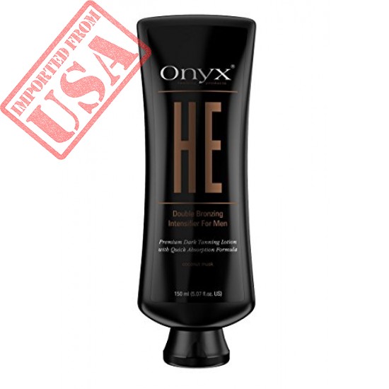 Onyx He Bottle Double Bronzing Intensifier For Men Tanning Lotion Shop Online In Pakistan