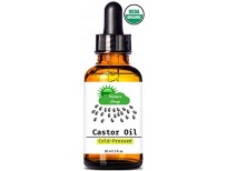 nature drops organic castor oil 100% usda certified pure cold pressed hexane shop online in pakistan