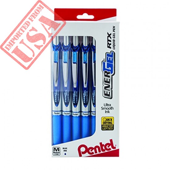 Original Pentel EnerGel RTX RT Liquid Gel Pen imported from USA, sale In Pakistan 