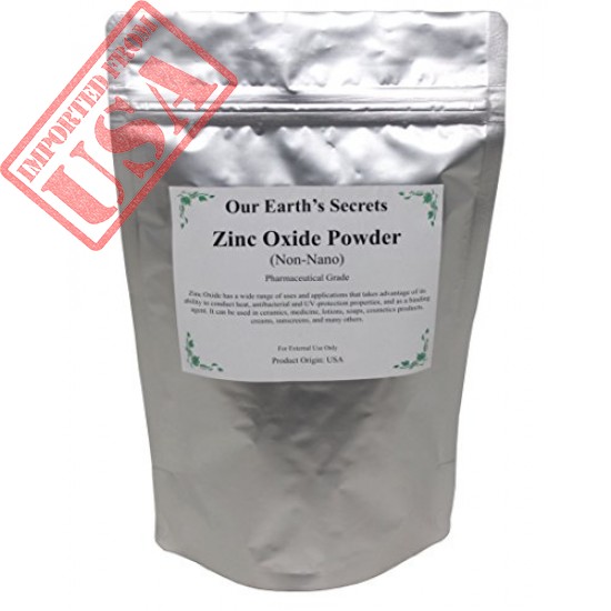 Zinc Oxide 1 Pound Bag - Non-Nano and Uncoated - Our Earth's Secrets