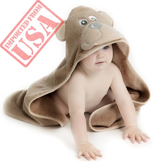 Buy online Imported Bear Hooded Baby towels in Pakistan