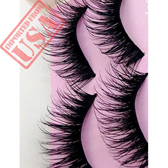 Buy JISTL 5 Pairs Handmade Long Eyelashes Online in Pakistan