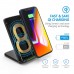 Buy  Seneo Qi Certified Fast Wireless Charging Pad Stand Online in Pakistan