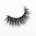 Mink 3D Lashes Dramatic Makeup Strip Eyelashes 100% Siberian Fur Fake Eyelashes Hand-made False Eyelashes 1 Pair Package Miss Kiss (3D04)