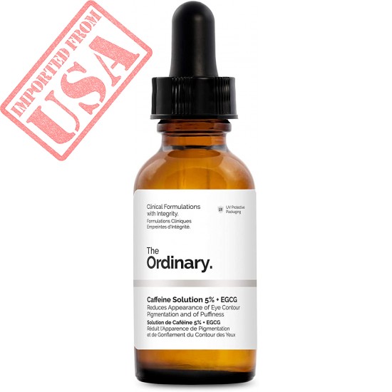 The Ordinary Caffeine Solution 5% + EGCG (30ml): Reduces Appearance of Eye Contour Pigmentation and Puffiness