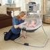 Graco Simple Sway LX Baby Swing, Teddy