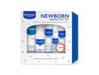 Mustela Newborn Arrival Gift Set - Baby Skincare & Bath Time Essentials - Natural & Plant Based - 5 Items Set