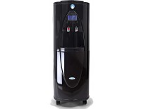 NUBE: Atmospheric Water Generator 8 gal/day - Alkaline + Ionized + Mineralized- Fluoride and Chlorine Free - Sustainable - Carbon + Osmosis Filter - UV - Cooler/Heater Dispenser - Dehumidifier (Black)