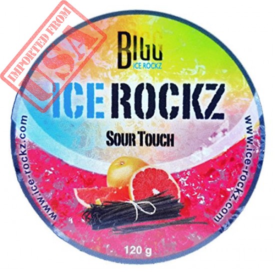 BIGG ICE-ROCKZ Ice- Sour Touch 120g No Nicotine - Nicotine Free - No Tobacco