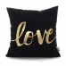 Monkeysell Original New Love Bronzing Flannelette Throw Pillow Cover Online in Pakistan