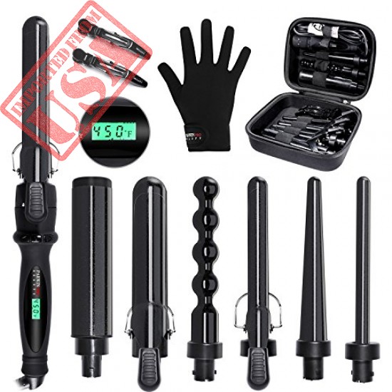 Shop online Imported Curling Iron Wand kit in Pakistan 