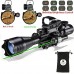 High Quality Scope Combo 4-16x50EG with 4 Holographic Red & Green Dot Sight 