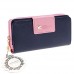 Buy Wallet-NEWANIMA Women Lady Multi-card Two Fold Long Zipper Clutch Online in Pakistan