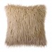 New Luxury Series Merino Style Ginger Faux Fur Throw Pillow Case Cushion Cover Imported from USA