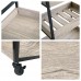 High Quality 3 Tier Rolling Utility Storage Cart, Kitchen Serving Bar Cart, Multipurpose Bathroom Nursery Imported from USA