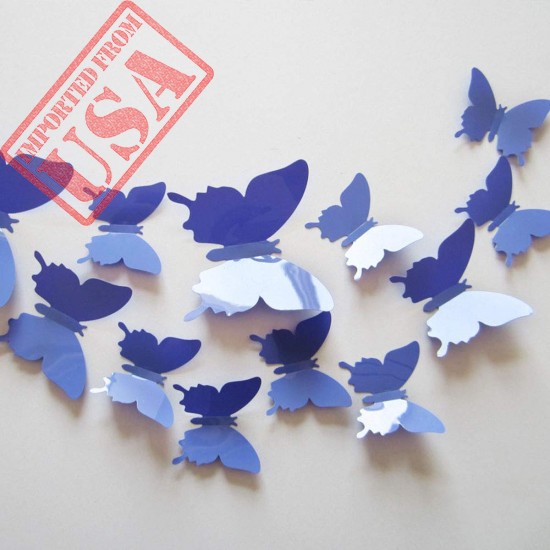 shop 3d butterfly removable mural wall stickers imported from usa