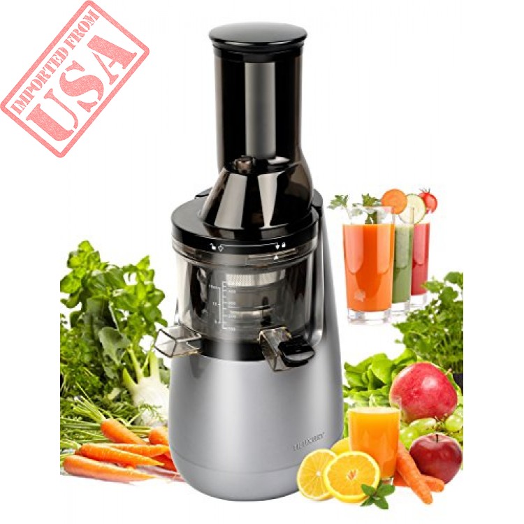 Slow Masticating Juicer extractor by Tiluxury with Low Speed Wide Chute