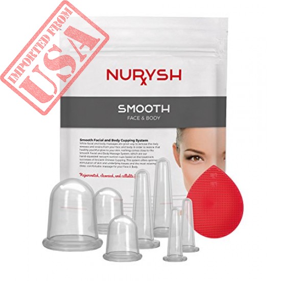 Buy Nurysh SMOOTH Face & Body Skincare Cupping Set Online in Pakistan