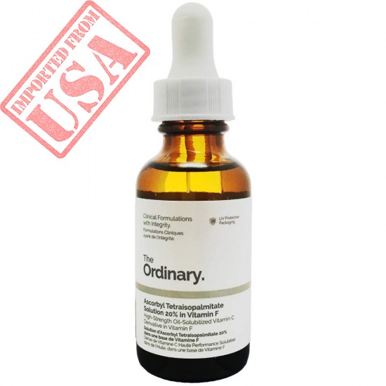 The Ordinary Ascorbyl Tetraisopalmitate Solution 20% in Vitamin F 30ml