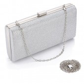 Buy Womens Vintage Envelope Clutch Silver Evening Handbag Online in Pakistan