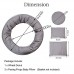 sunmig newborn baby photo wheat donut posing pillow basket filler stuffer shop online in pakistan