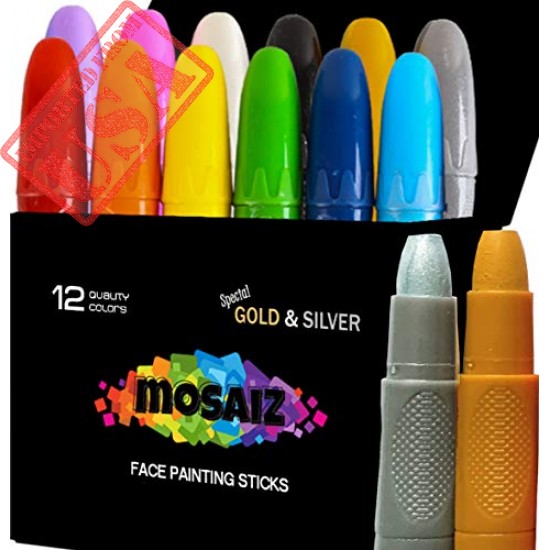 Buy online Best Quality Face Paint Crayons for Kids in Pakistan 