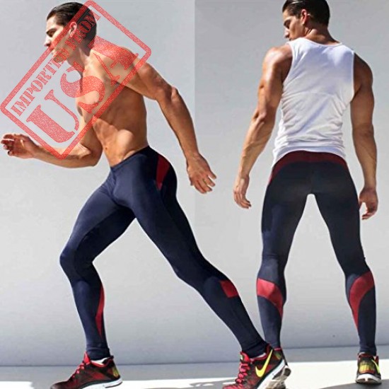 Buy online Original Iumer Men High Elastic Running Tights in Pakistan 