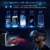 VR SHINECON 3D VR Headset Virtual Reality Glasses - 3d Vr Goggles Headsets for Video Movies&Games Compatible with iPhone and Android Smartphone