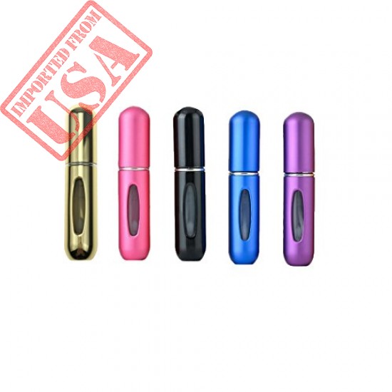 Imported Portable Mini Refillable Perfume Atomizer Spray Bottle sale in Pakistan