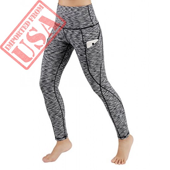 Buy ODODOS High Waist Out Pocket Yoga Leggings Online in Pakistan