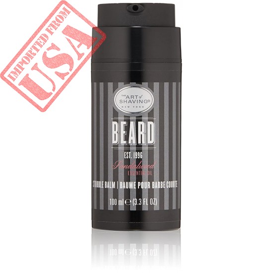 The Art of Shaving Beard Balm - Beard Conditioner for Stubble to Hydrate Skin and Hair, Leave-in Conditioner, Sandalwood