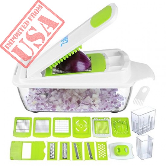 Buy Zalik Vegetable Chopper Slicer Dicer Cutter & Grater Online in Pakistan