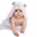 luxury extra soft baby bamboo hooded towel with adorable bear design shop online in pakistan