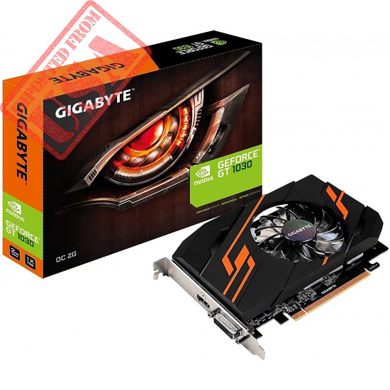 Gigabyte GV-N1030OC-2GI Nvidia GeForce GT 1030 OC 2G Graphics Card