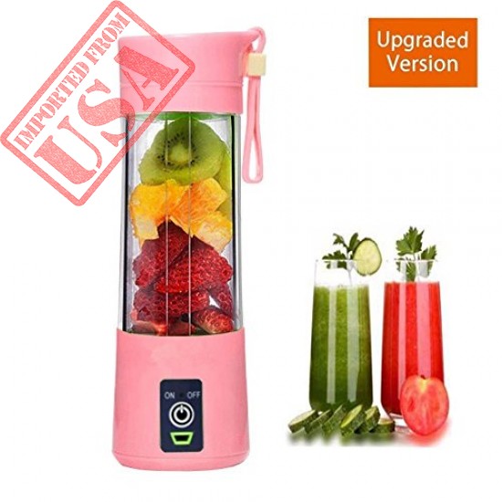 Buy Portable Blender, Usb Juicer Machine With Updated 6 Blades, Magnetic Secure Electric Switch In Pakistan