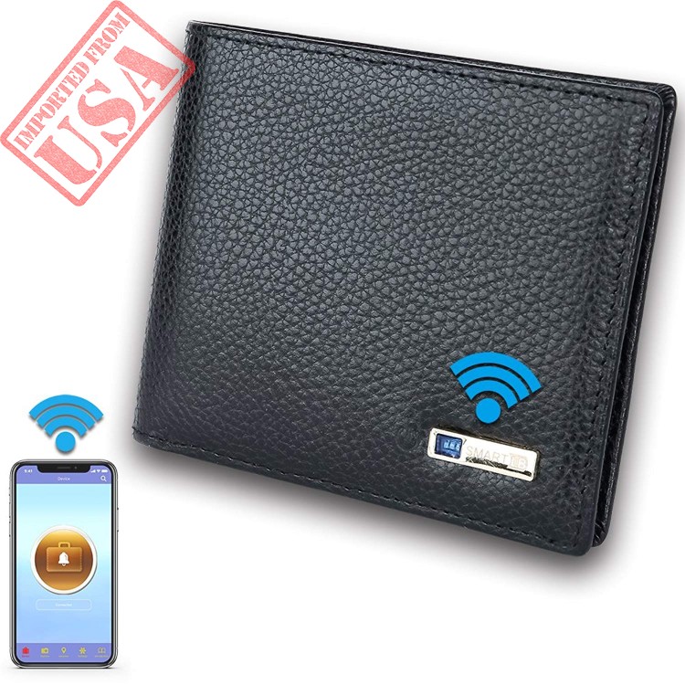 Anti Lost Wallet, Modoker Tracking Wallet Genuine Leather Tracker ...