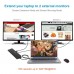 Universal Docking Station Unitek USB 3.0, HDMI, DVI/VGA, Audio, Power Adapter Compatible All Windows Laptop