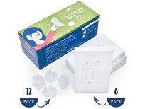 Shop Wittle Self Closing Outlet Covers | Baby Proofing Outlets with Electrical Child Safety Kit, Imported from USA